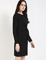Tommy Hilfiger Cotton Round Neck Sheath Dress