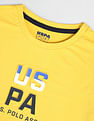 USPA Active Embossed Slim Fit T-Shirt