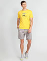 USPA Active Embossed Slim Fit T-Shirt