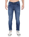 Flying Machine Mid Rise Stone Wash Jeans