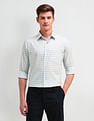 Arrow Slim Fit All-Over Pattern Shirt
