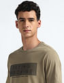 Flying Machine Brand Print Regular Fit T-Shirt