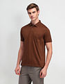 Arrow Solid Regular Cotton Polo Shirt