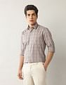 Arrow Geometric Printed Dobby Shirt