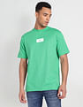 Flying Machine Brand Print Relaxed Fit T-Shirt