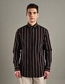 Tommy Hilfiger Striped Slim-Fit Cotton Woven Shirt