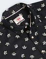 Flying Machine Floral Print Cotton Shirt