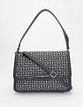 Tommy Hilfiger Logo Blue Polyester Sling Bag