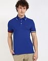 Tommy Hilfiger Solid Slim-Fit Cotton Polo Shirt