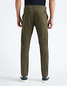 Flying Machine Slash Slim Tapered Fit Solid Chinos