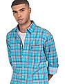 U.S. Polo Assn. Chest Pocket Checked Casual Shirt
