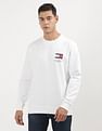 Tommy Hilfiger Crew Neck Flag Logo Sweatshirt