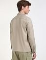 Calvin Klein Jeans Solid Boxy-Fit Twill Woven Shirt