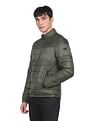 Flying Machine High Neck Two Tone Padded Jacket