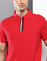 Tommy Hilfiger Organic Cotton Solid Polo Shirt