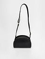 Tommy Hilfiger Solid Black PU Bag