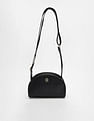 Tommy Hilfiger Solid Black PU Bag