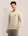 U.S. Polo Assn. Textured Regular Fit Sweater