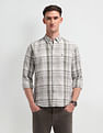 U.S. Polo Assn. Denim Co. Tartan Check Slim Fit Shirt