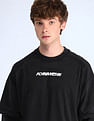 Flying Machine Doctor Sleeves Brand Oversized T-Shirt