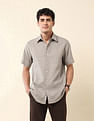 U.S. Polo Assn. Textured Pure Cotton Shirt