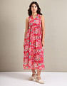 U.S. Polo Assn. Women Floral Print Maxi Dress