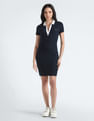 Tommy Hilfiger Contrast Collar Mini Polo Dress