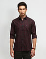 Arrow Sport Slim Fit Dupplin Checked Shirt