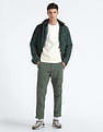 Flying Machine Hooded Heavy Puffer Jacket