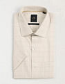 Arrow Liberty Classic Fit Windowpane Checked Shirt