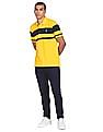 U.S. Polo Assn. Pique Striped Polo Shirt