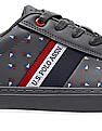 U.S. Polo Assn. Men Brand Print Lace Up Angus Sneakers