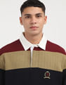 Tommy Hilfiger Thc Panelled Rugby Sweatshirt