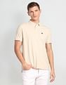 Arrow Sports Compact Cotton Solid Polo Shirt