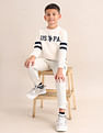 U.S. Polo Assn. Kids Boys Brand Printed Regular Fit Sweatshirt