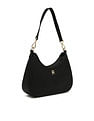 Tommy Hilfiger Solid Black PU Bag