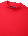 Tommy Hilfiger Regular-Fit Viscose Mock Neck Crop Top