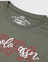 U.S. Polo Assn. Denim Co. Crew Neck Brand Print Cotton T-Shirt