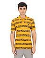 U.S. Polo Assn. Denim Co. Printed Cotton Polo Shirt