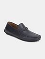 U.S. Polo Assn. Metallic Logo Textured Xian Loafers