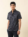 U.S. Polo Assn. Floral Printed Tailored Fit Shirt