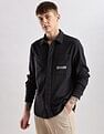 Calvin Klein Jeans Vertical Stripes Regular Fit Dobby Woven Shirt