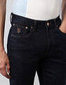 U.S. Polo Assn. Denim Co. Connor Fit Mapping: Bootcut Blue Jeans