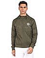 U.S. Polo Assn. High Neck Solid Hooded Jacket