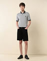 U.S. Polo Assn. Solid Monochrome Majesty Polo Shirt