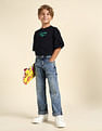 U.S. Polo Assn. Kids Boys Relaxed Fit Blue Jeans