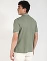 Tommy Hilfiger Solid Regular-Fit Cotton Polo Shirt