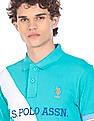U.S. Polo Assn. Colour Block Cotton Polo Shirt