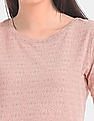 U.S. Polo Assn. Women Regular Fit Printed T-Shirt
