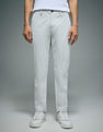 Flying Machine Slash Slim Tapered Fit Solid Trousers
